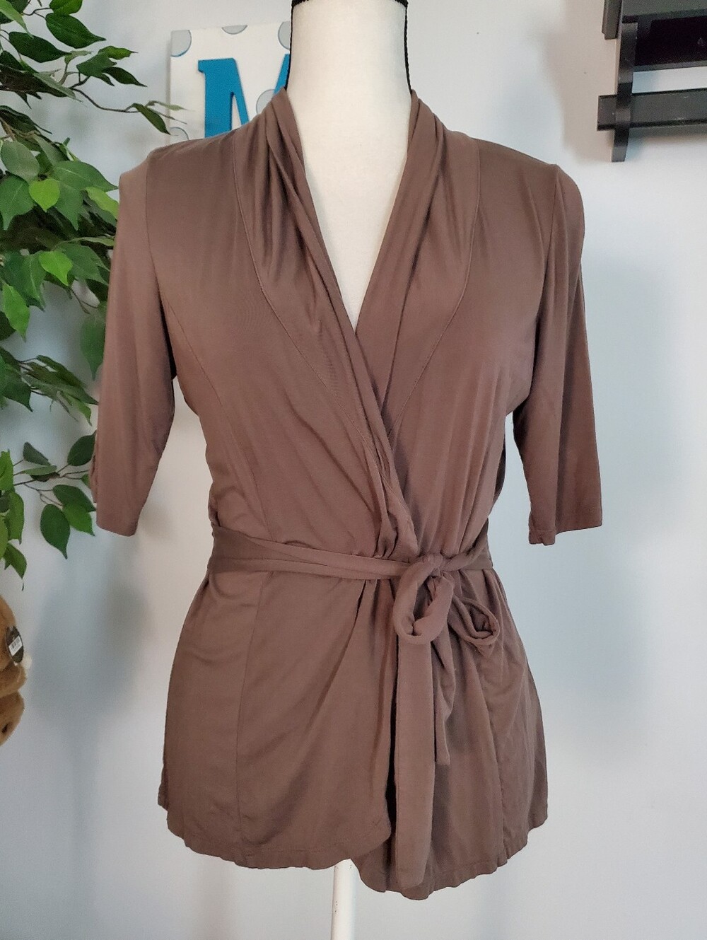 OUTBACK RED Tie Waist Open Cardigan S